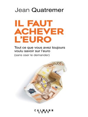 cover image of Il faut achever l'Euro